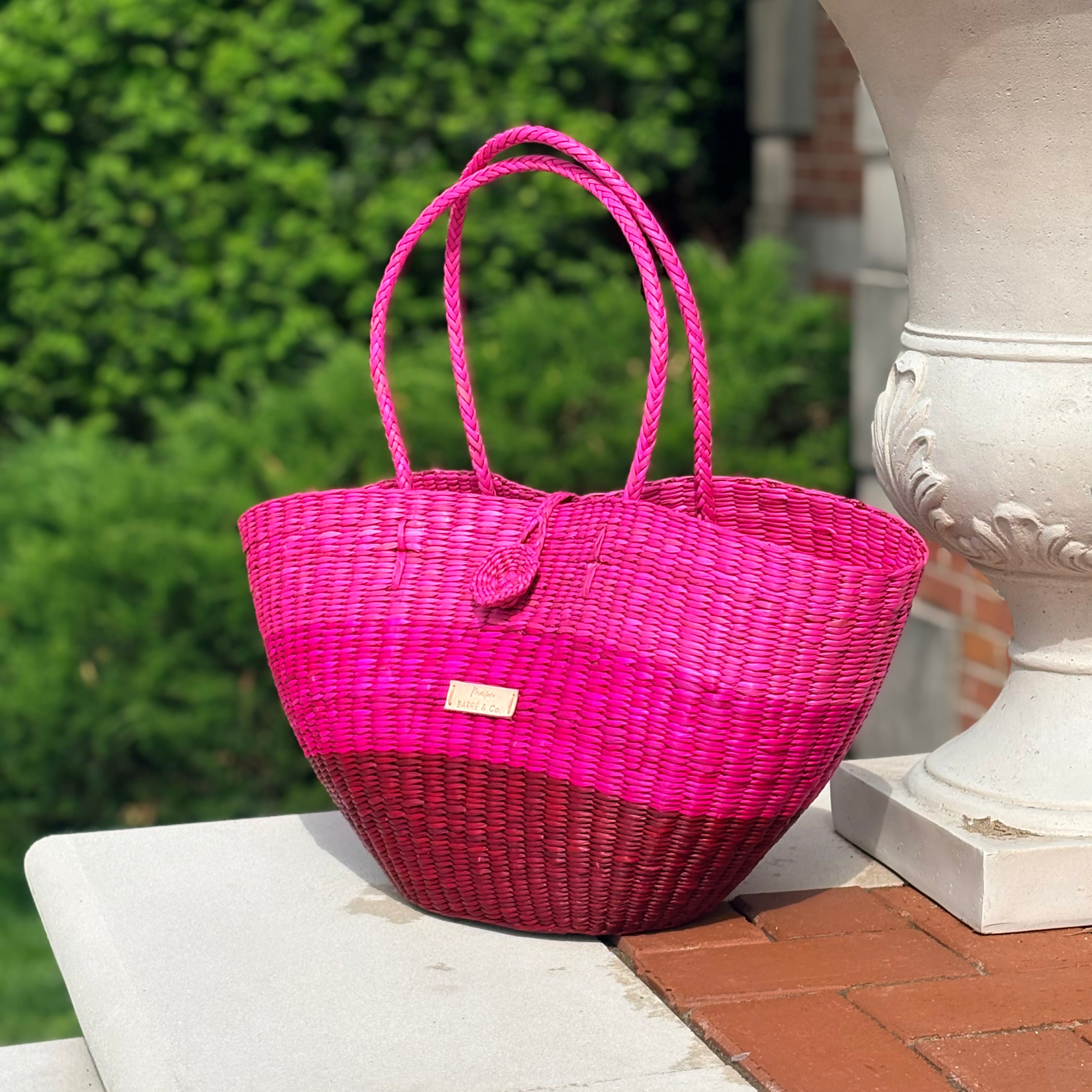 Le Panier Shoulder Tote Bag - Rose Gradient