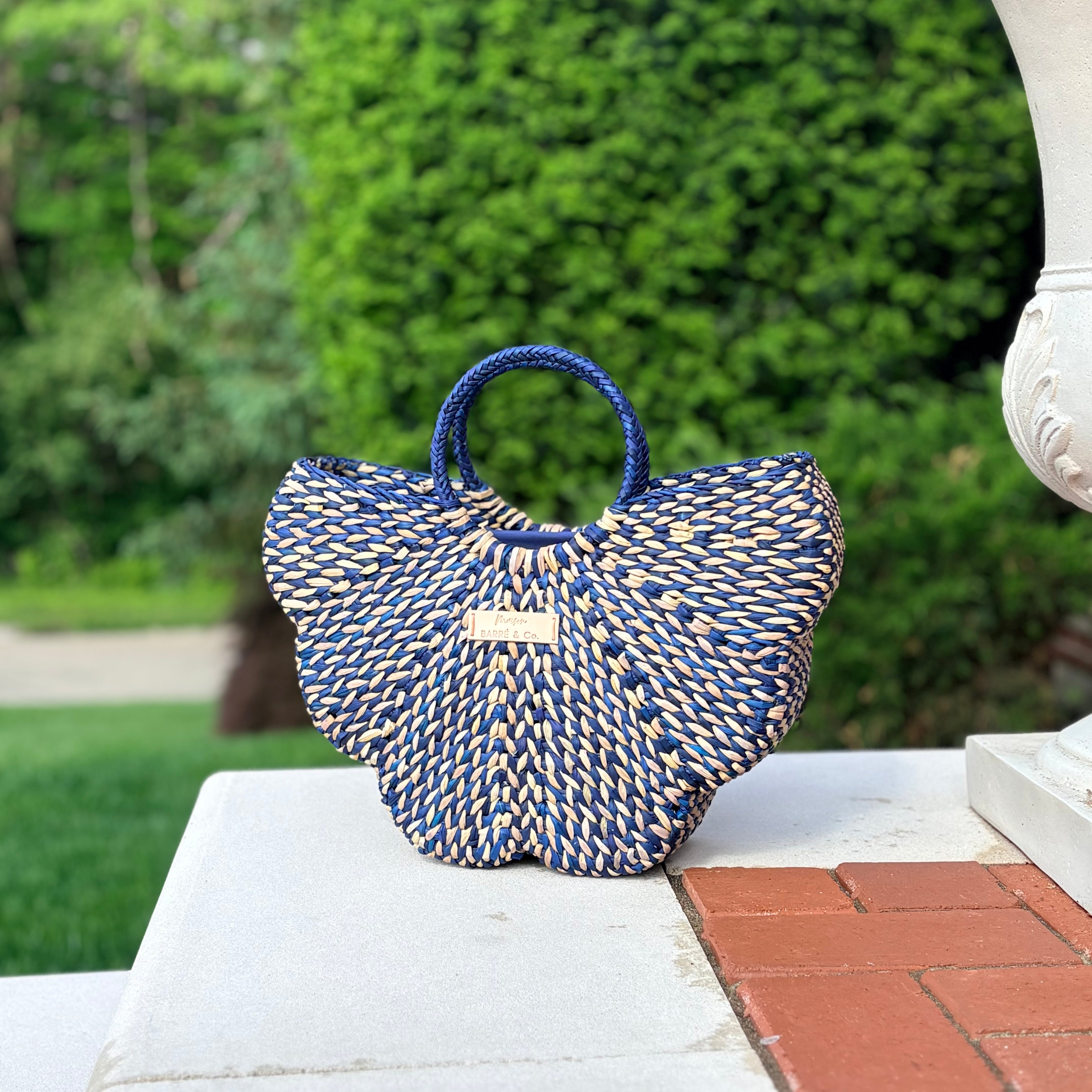 The Azura Butterfly Top Handle Bag