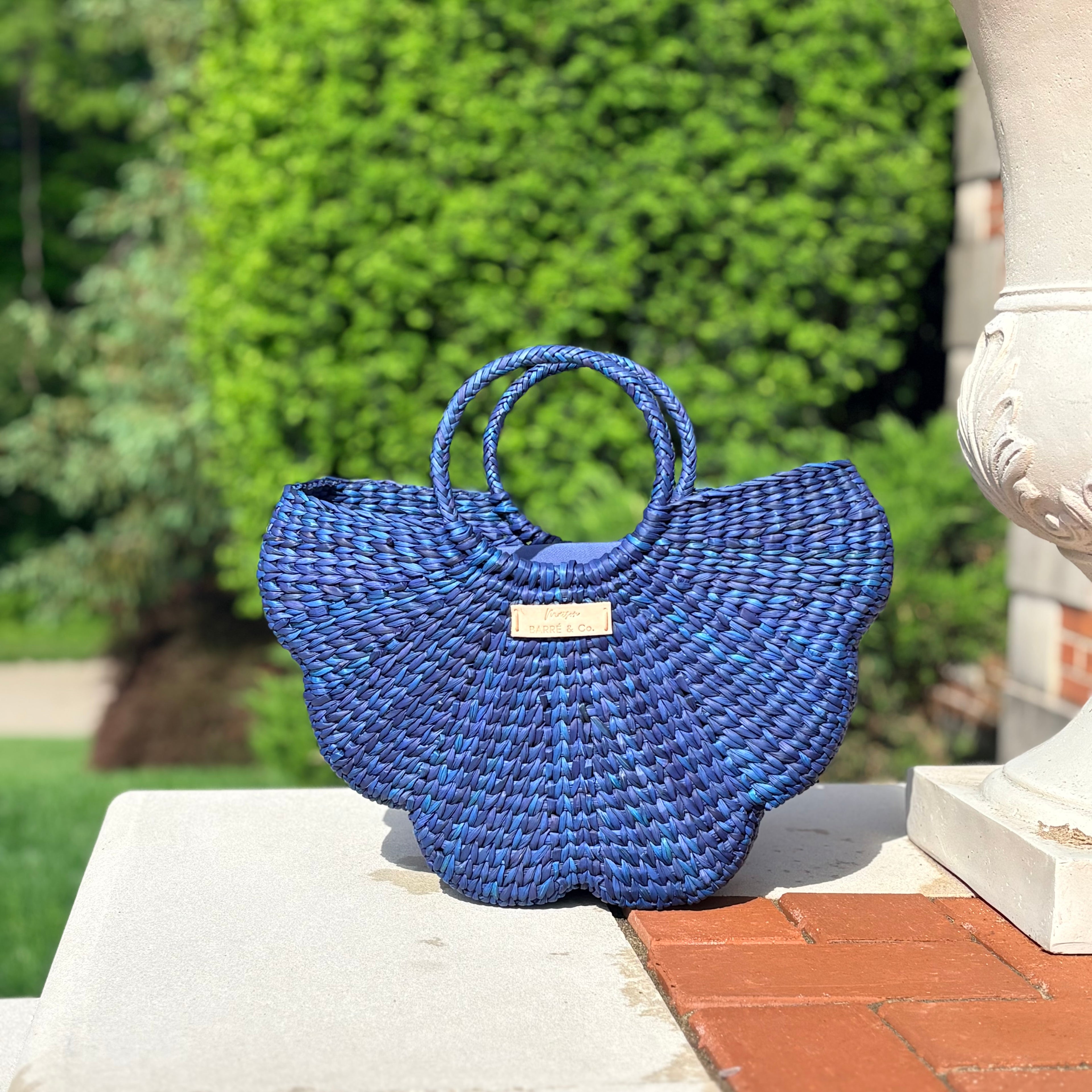 The Azura Butterfly Top Handle Bag