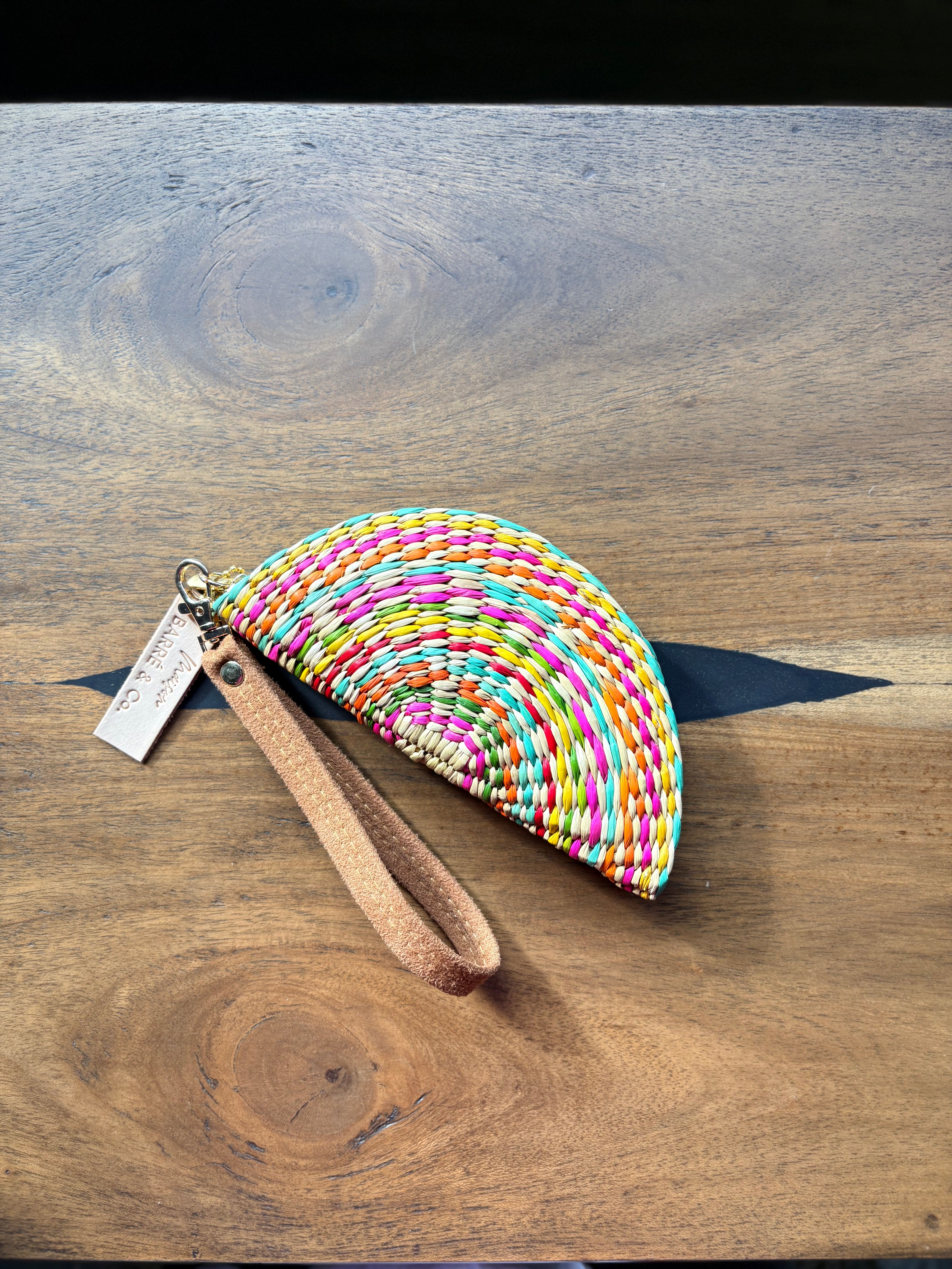 Bundle & Save Fuchsia Explosion: Le Panier Fuchsia gradient & La Siesta Coin Purse Multicolor