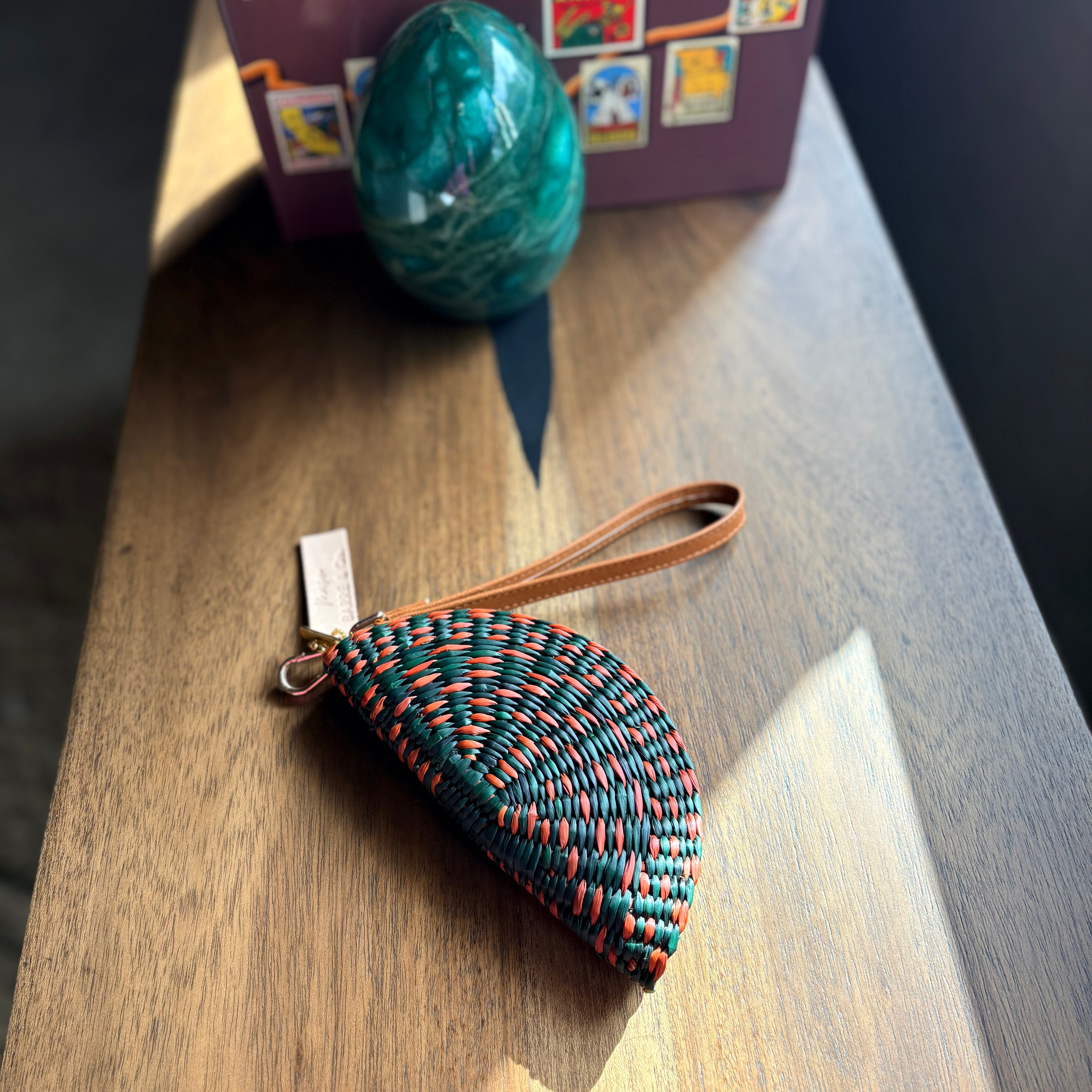 La Siesta Coin Purse with Eco-leather Strap