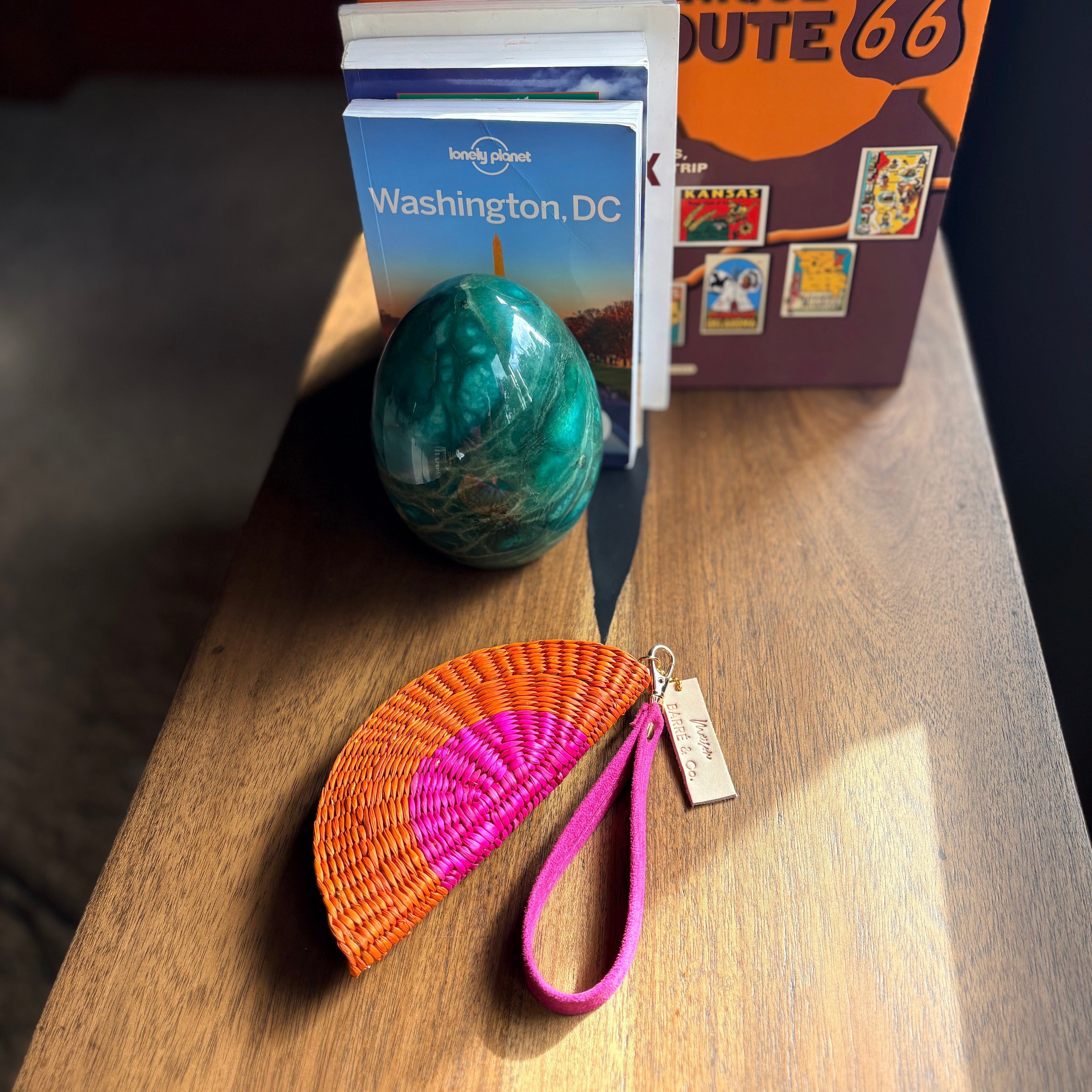 Bundle & Save Half Orange, Half Fuchsia: Le Panier & La Siesta Coin Purse