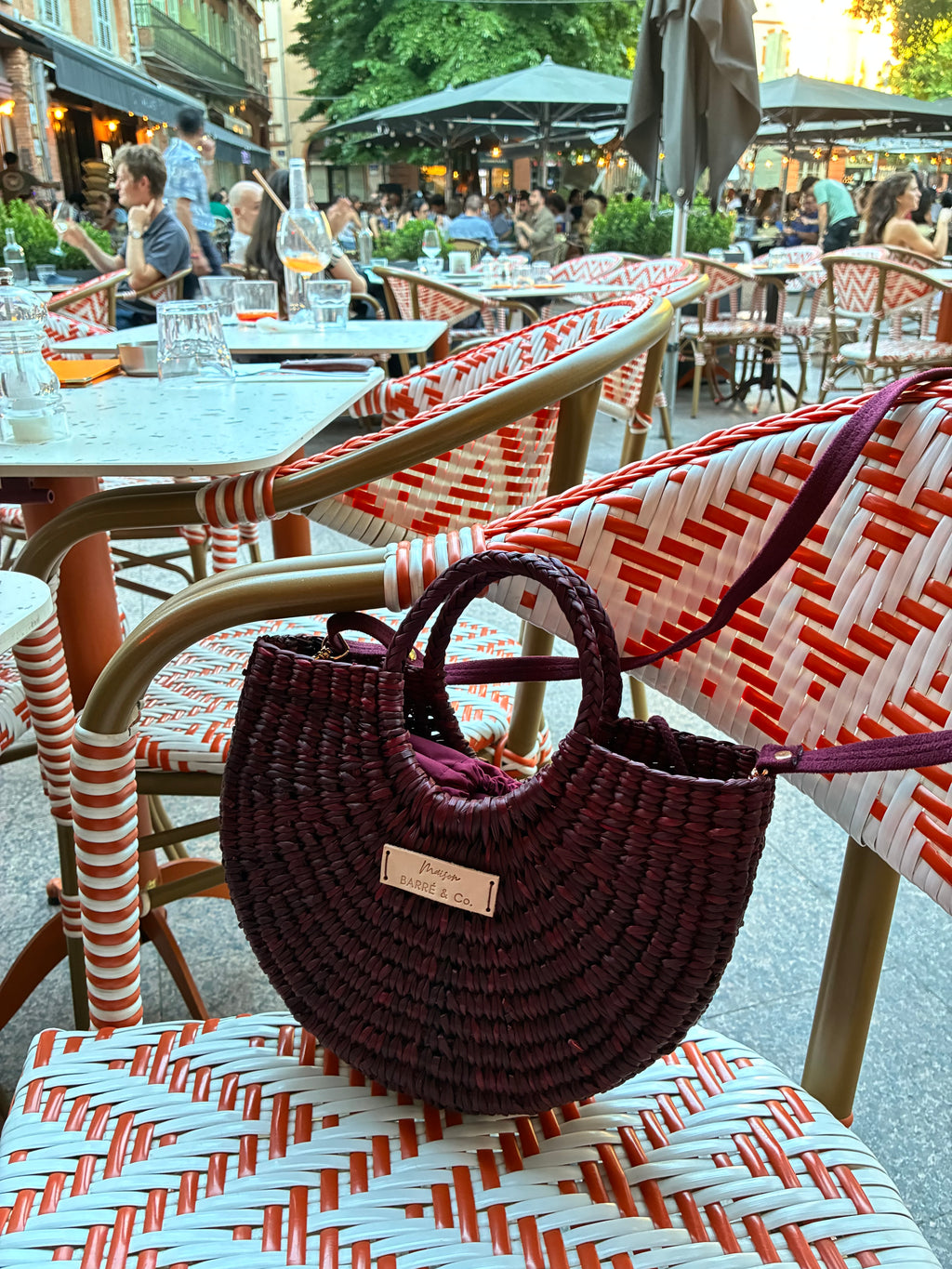 The Riviera Pop Crossbody Bag with Detachable Strap